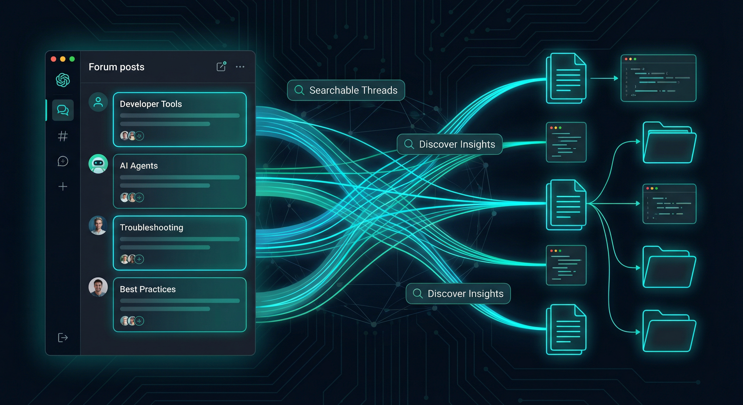 Forum Channels as a Knowledge Discovery Layer
